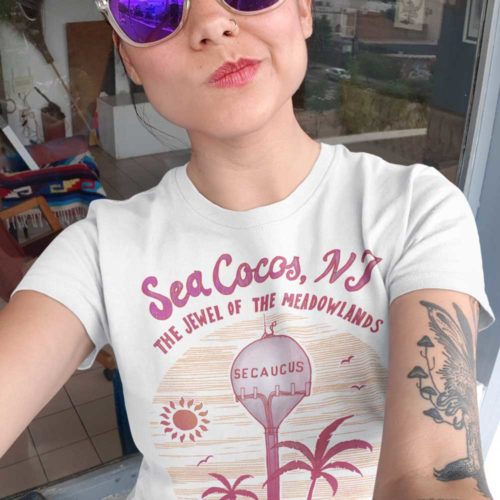 Sea Cocos - Secaucus, NJ Unisex T-shirt - DISCONTINUED VARIANT - Image 2