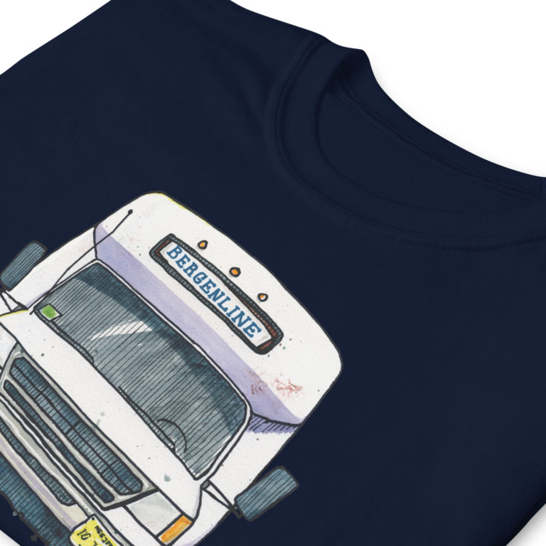 Artwork-Only Bergenline Bus T-Shirt