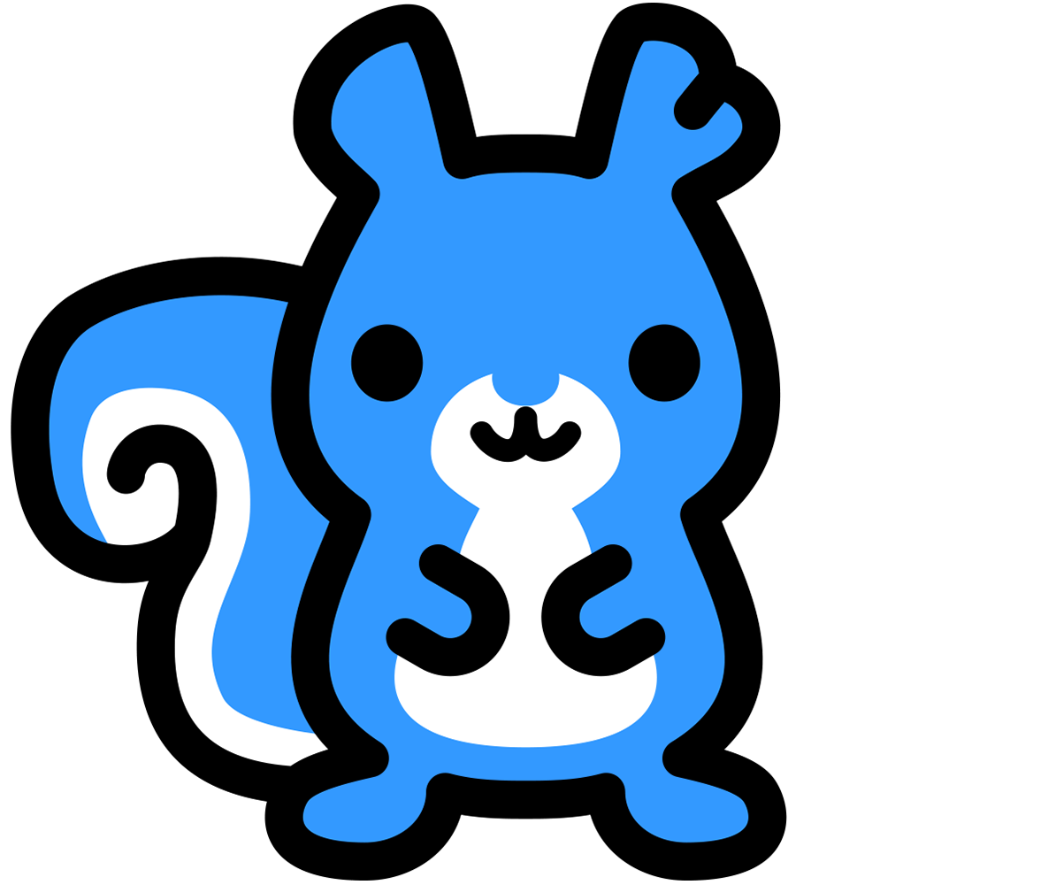 Ma Squirrel 2022 Kawaii Redesign