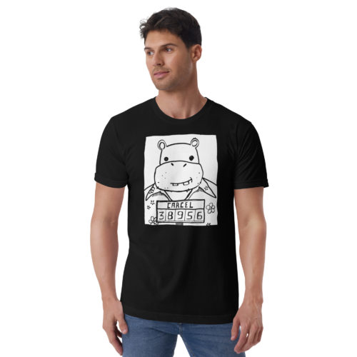 Narco Mugshot Colombian Hippo Invasion T-Shirt - Image 8