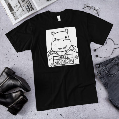 Narco Mugshot Colombian Hippo Invasion T-Shirt - Image 11