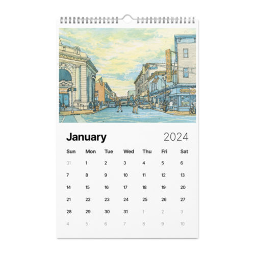 North Hudson County 2024 Wall Calendar