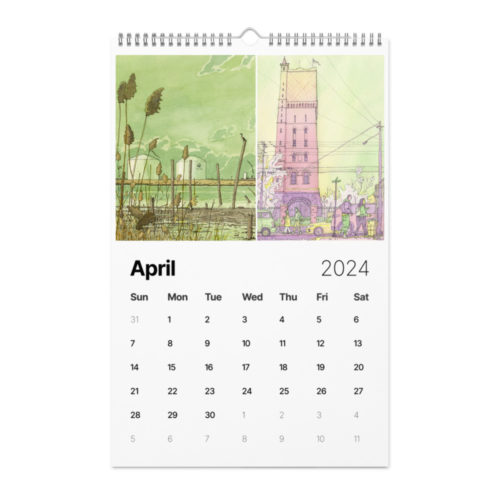 North Hudson County 2024 Wall Calendar