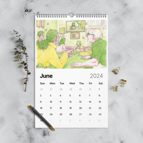 North Hudson County 2024 Wall Calendar