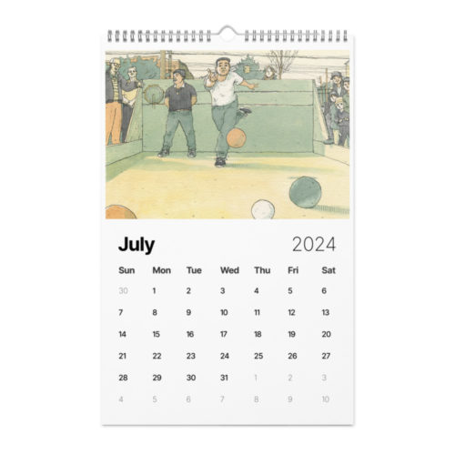 North Hudson County 2024 Wall Calendar