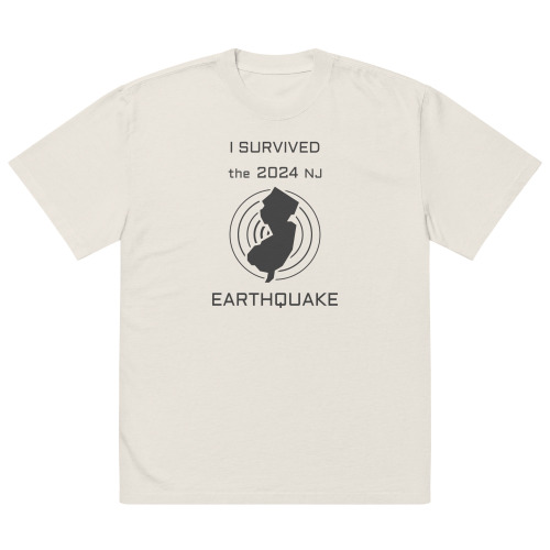 New Jersey Earthquake Tshirt