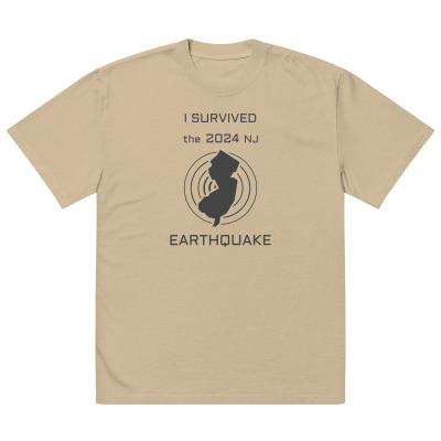 New Jersey Earthquake Tshirt