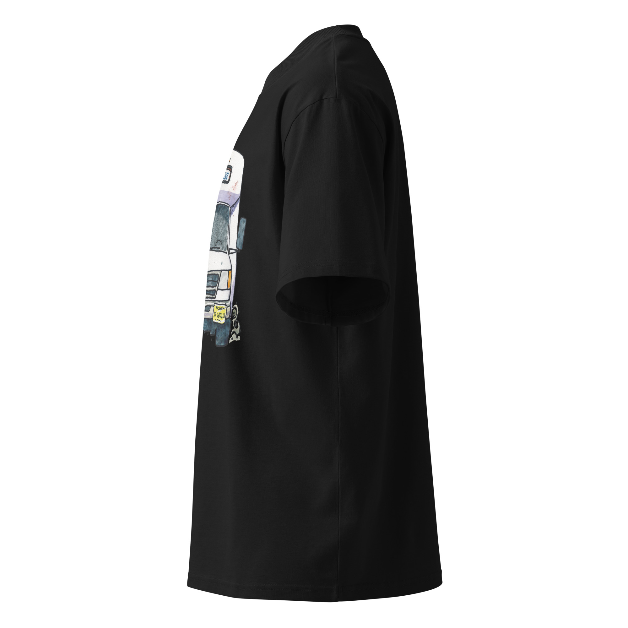 Bergenline Jitney Bus Oversized T-Shirt - Image 15