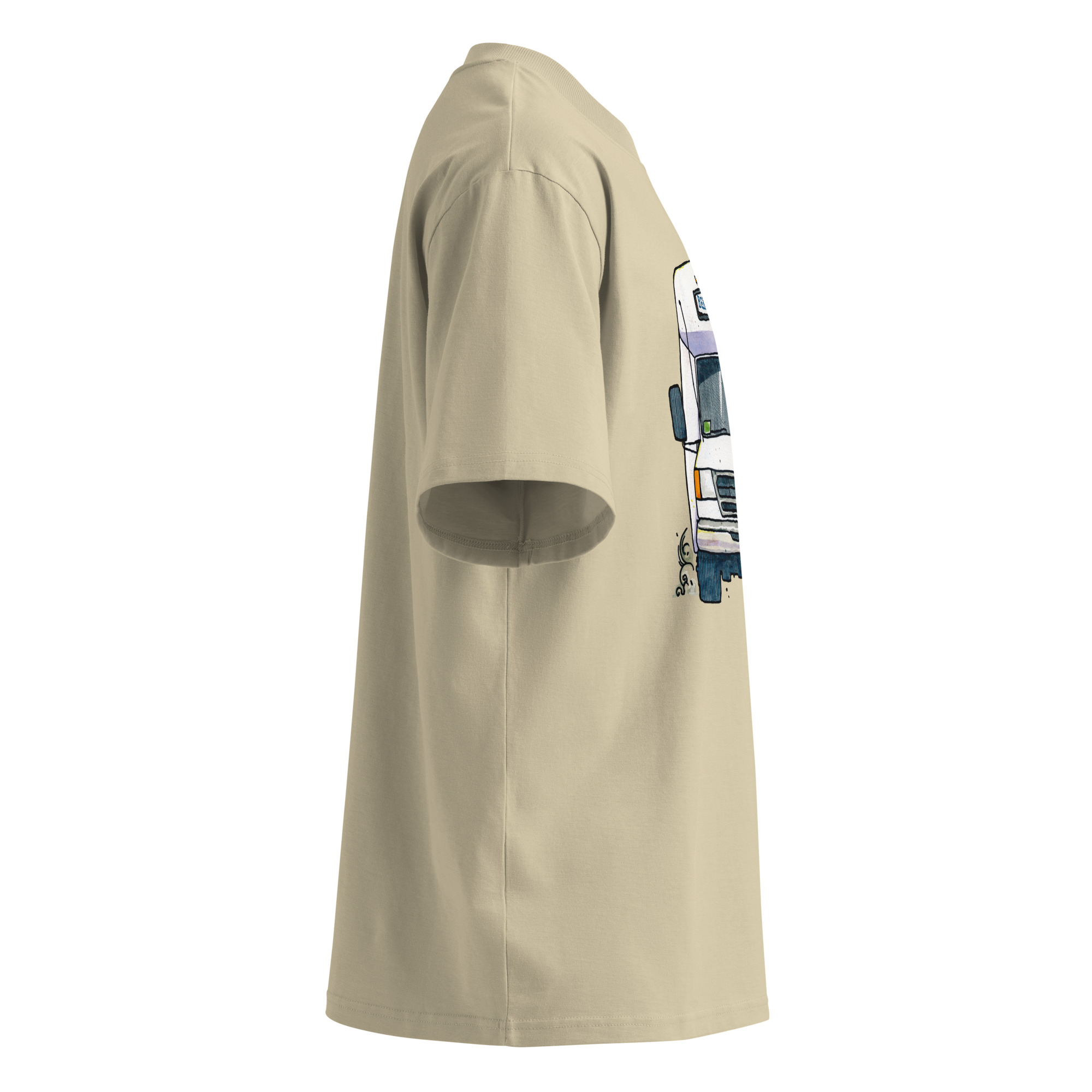 Bergenline Jitney Bus Oversized T-Shirt - Image 18